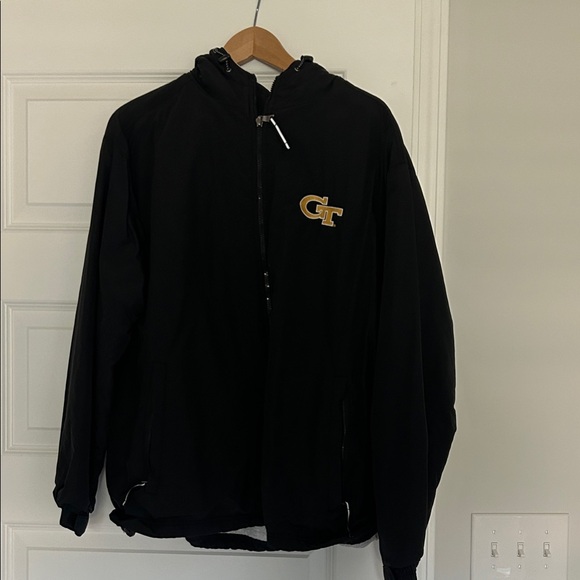 Charles River Apparel Black Windbreaker - Picture 1 of 1